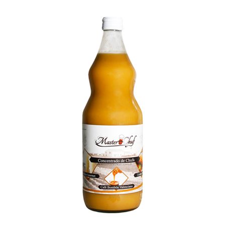 Wholesale HISC Masterchuf Artisan Horchata 100% D.O. Valencian Tiger Nut Concentrate (33.8 fl oz)- Bulk