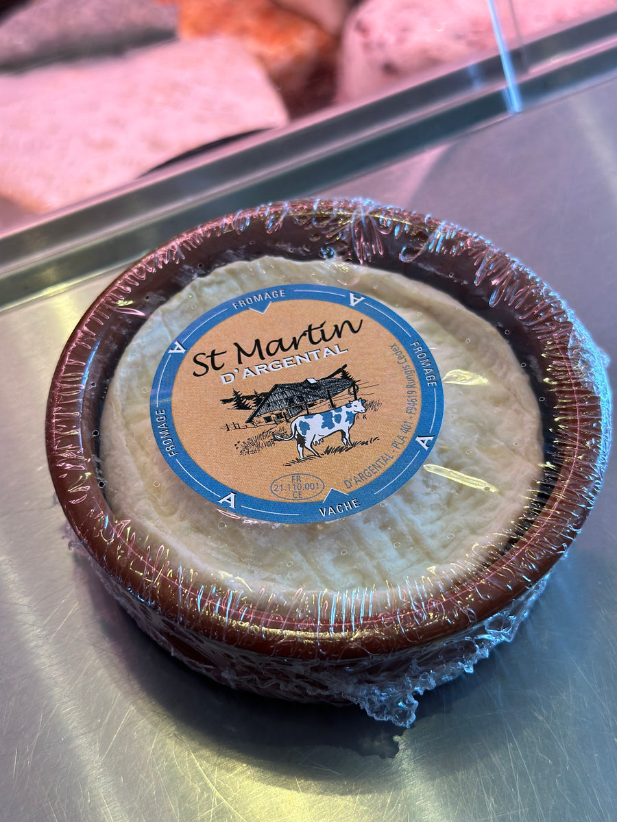Wholesale French Specialty Cheese Importers St Martin Cheese in Crocks (8 x 125g)- Bulk