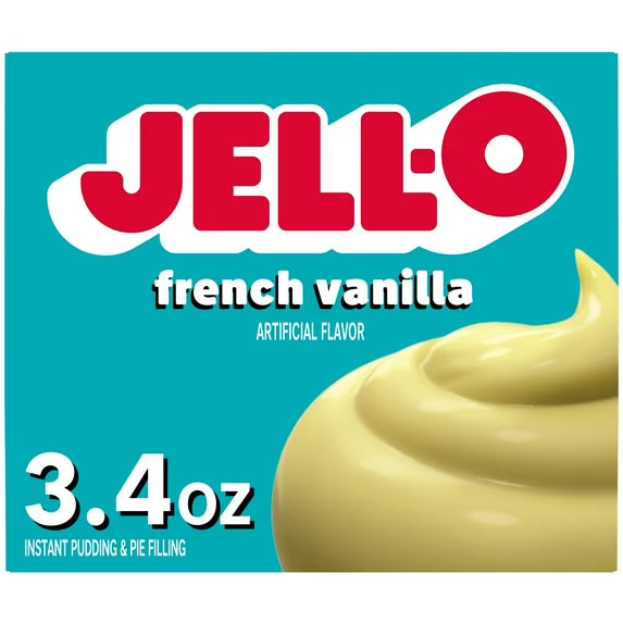 Wholesale Jello Case French Vanilla Pudding Mix- Bulk