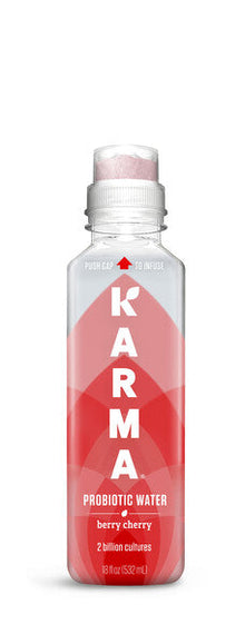 Wholesale Karma Wellness Water Wellness Water, Blackberry Cherry, 12 (18 fl oz) Bottles- Bulk