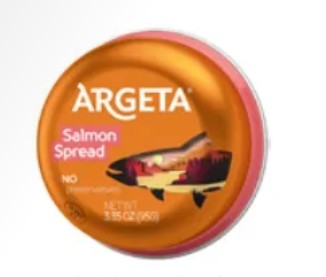 Wholesale Argeta Salmon Pate 3.35 OZ (95g)- Bulk