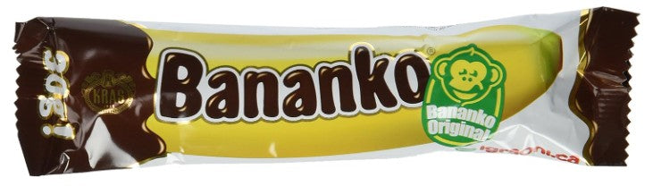 Wholesale Kras Bananko Chocolate Snacks 30 Gram- Bulk