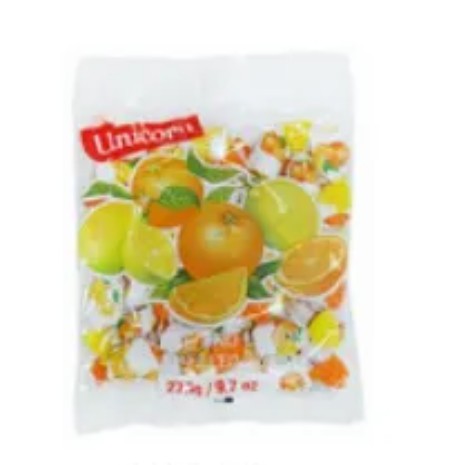 Wholesale Kras Unicorn Orange Lemon Candy 275 Gram- Bulk