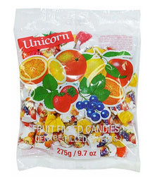 Wholesale Kras Unicorn Fruit Filled Candy 275 Gram- Bulk