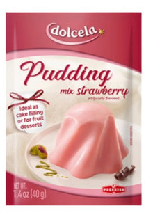 Wholesale Podravka Strawberry Pudding Mix 40 Gram- Bulk