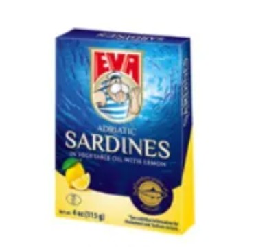 Wholesale Podravka Eva Sardines with Lemon 100 Gram- Bulk