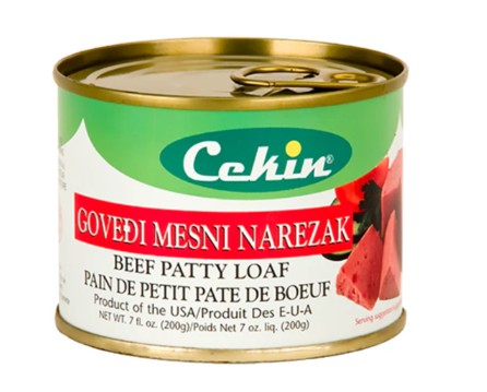 Wholesale Cekin Beef Luncheon 200 Gram- Bulk