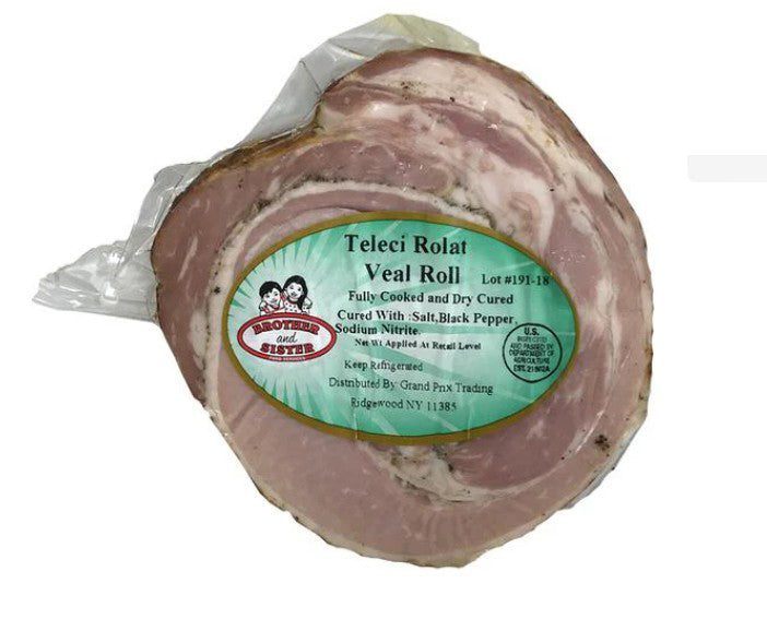 Wholesale B&S Teleci Rolat (Veal Roll) - Approx. 12 lb Box- Bulk