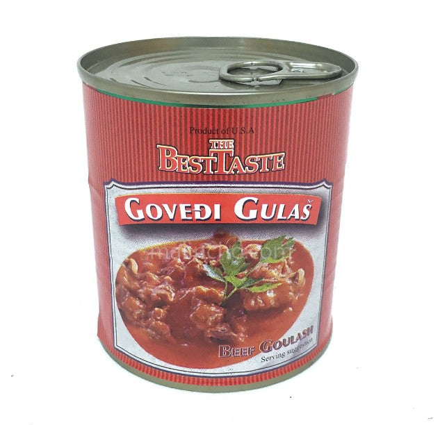 Wholesale B&S Hungarian Style Beef Goulash 300 Gram Tins- Bulk