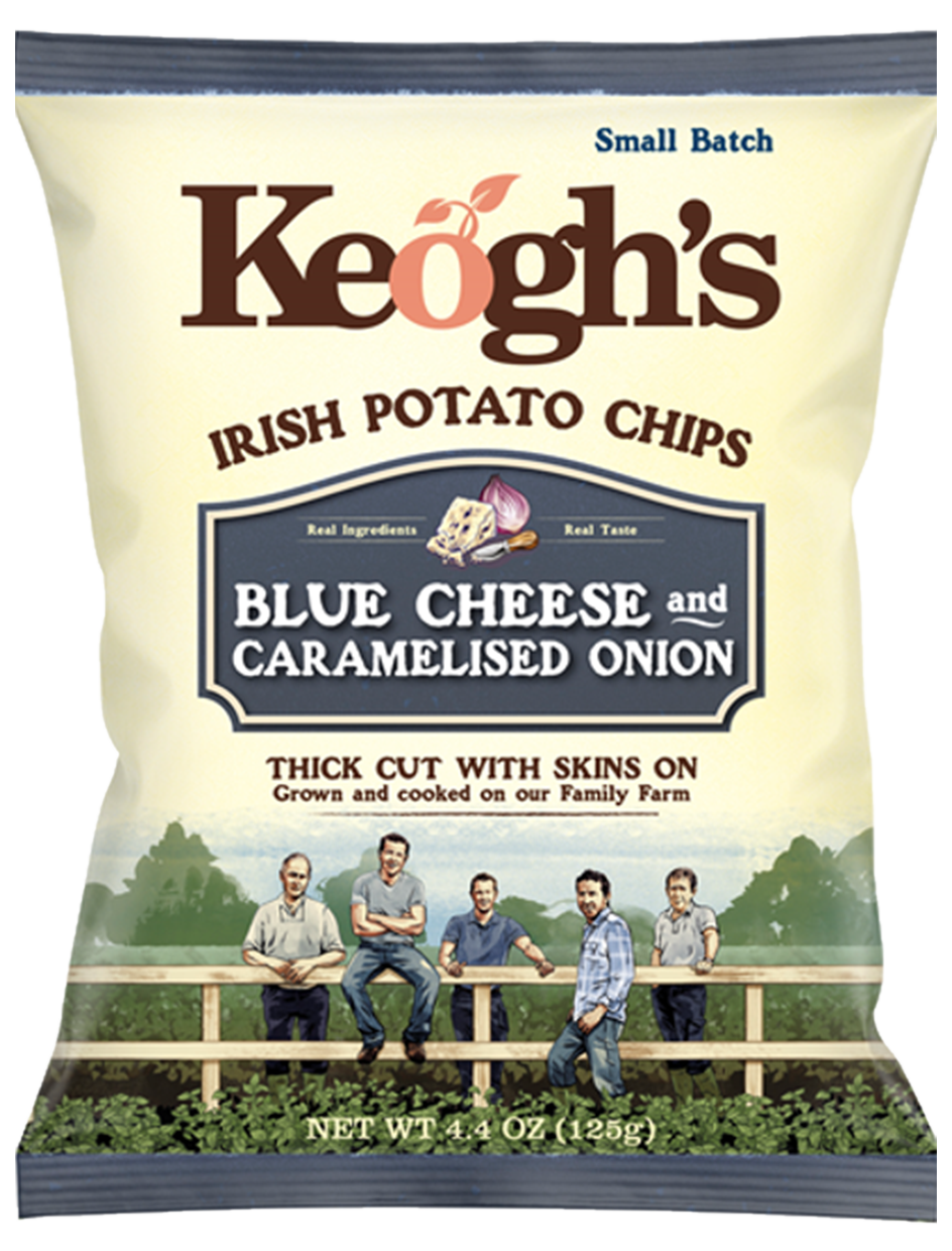 Wholesale Keogh'S Blue Cheese & Carmelized On- Bulk