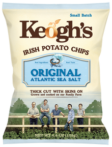 Wholesale Keogh's Lightly Salted Crisps 4.4 oz- Bulk