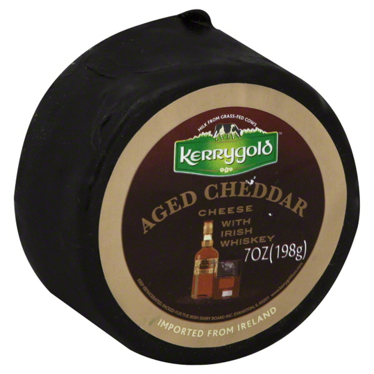 Wholesale Kerrygold Cheddar W/ Irish Whiskey-10 lb Bulk