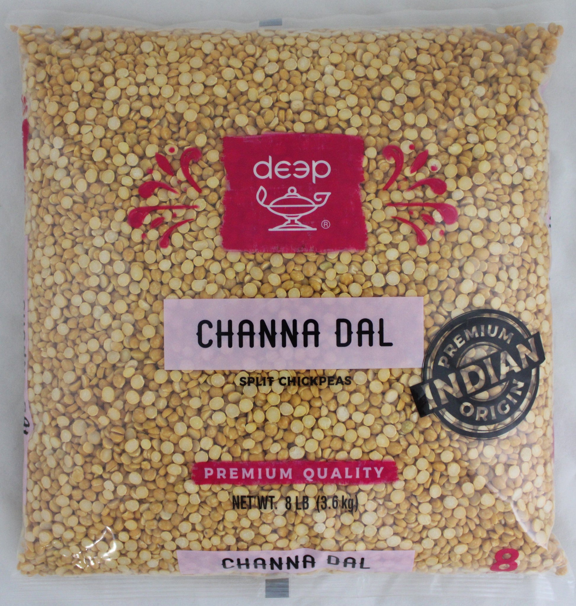 Wholesale Deep Chana Dal 8 lb- Bulk