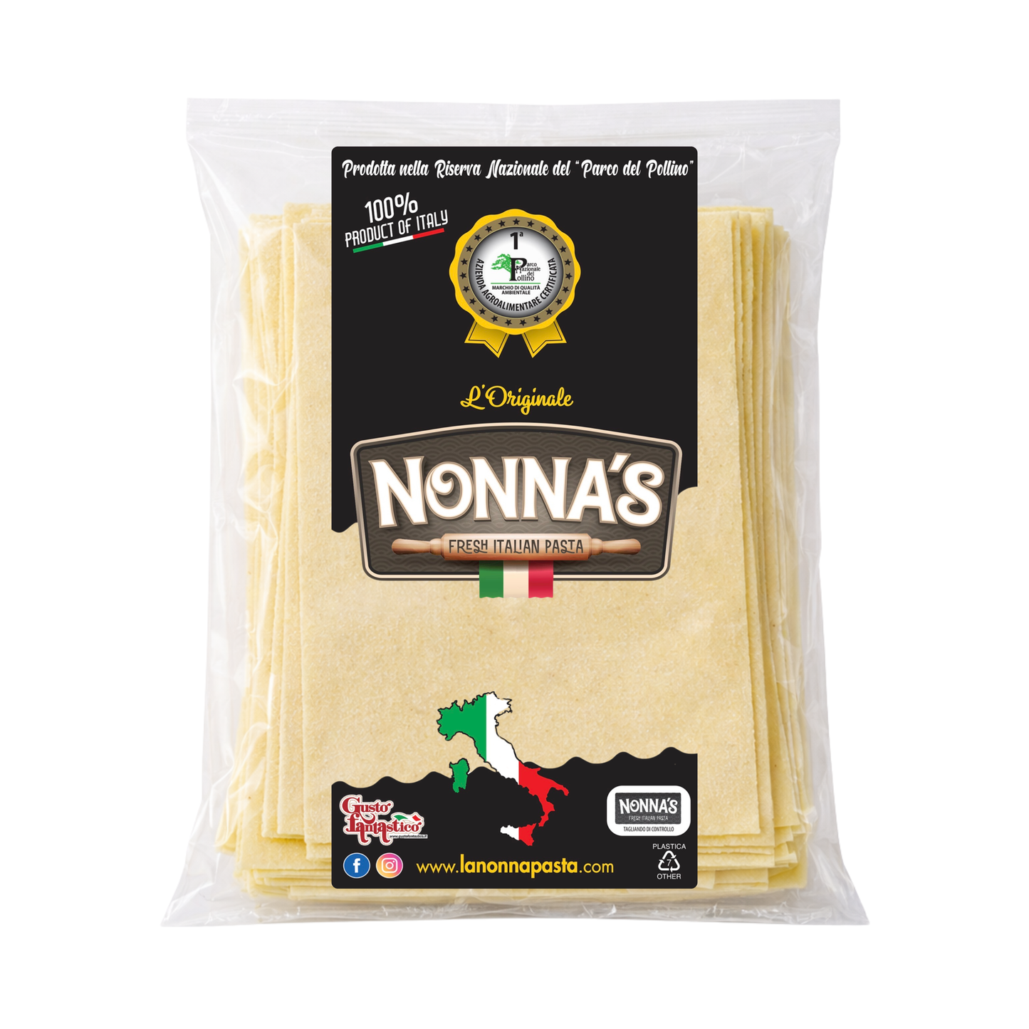 Wholesale Nonna's Fresh Lasagna- Bulk