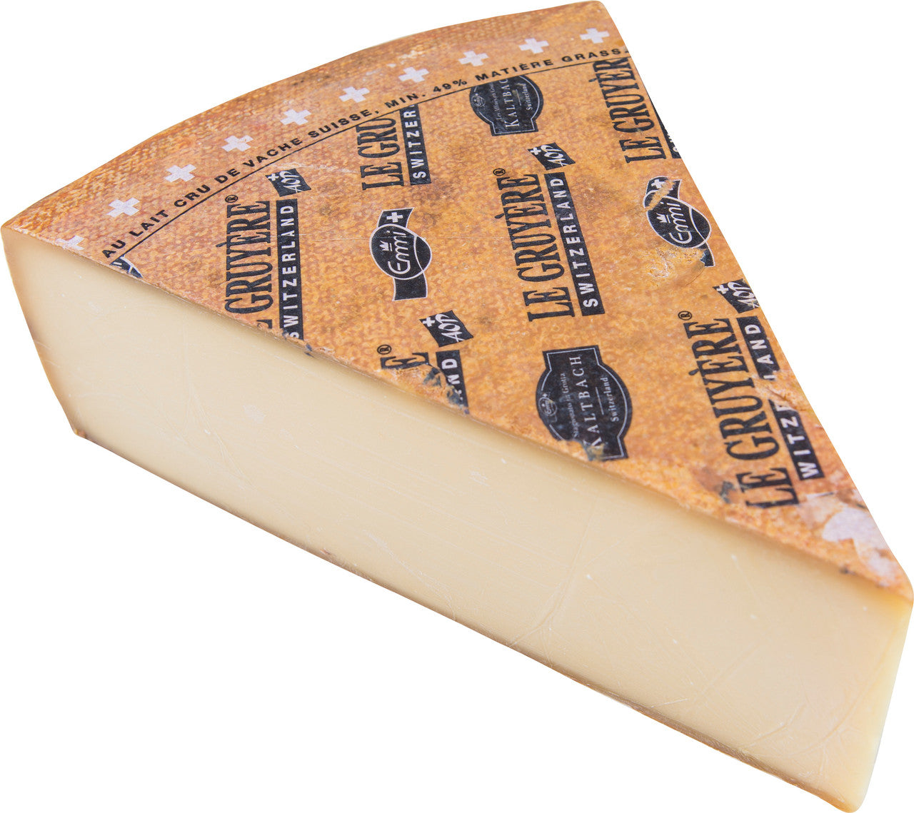 Wholesale Large Swiss Cheese Importers / Alp and Dell Cheese Store Gruyere Cave Aged Wheel Swiss Cheese - 75 LB- Bulk
