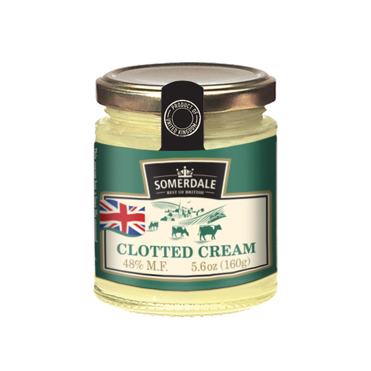 Wholesale Somerdale Clotted Cream, Jar 5.64oz (160g)- Bulk