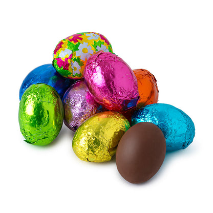 Wholesale Madelaine Milk Chocolate Foiled Easter Eggs- Bulk