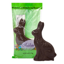Wholesale Madelaine Solid Dark Chocolate Sitting Rabbit 6 Oz- Bulk