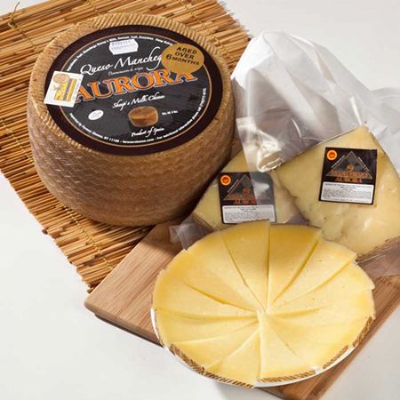 Wholesale Manchego DOP Aurora? 6 mo. (Sheep) (La Mancha)- Bulk
