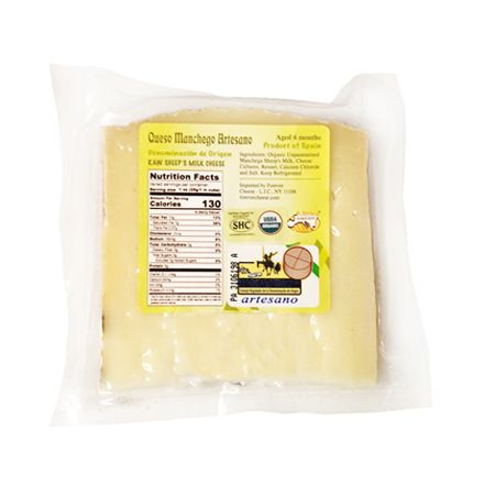 Wholesale Mitica Organic Manchego Wedges 6 Months (Sheep) 10/- Bulk