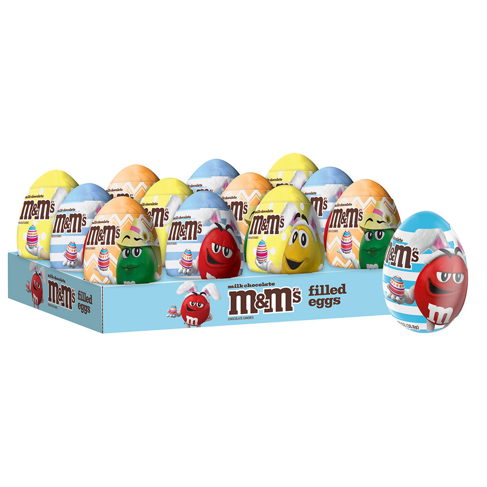 M&M'S Milk Chocolate Plastic Easter Eggs 1.37 Oz