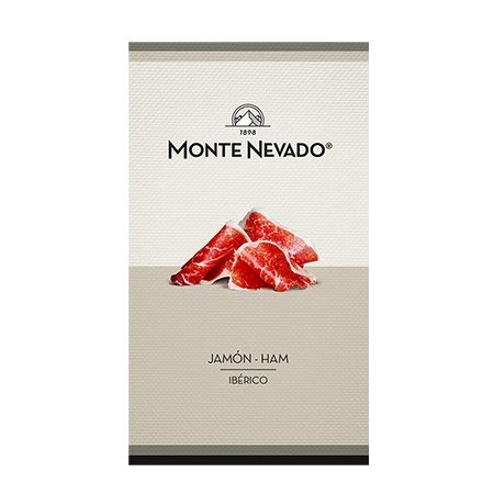 Wholesale Monte Nevado Pre-Sliced Jamon de Cebo Iberico 50% Raza Iberica- Bulk