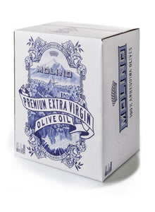 Wholesale Molino 100% Arbeq. EVOO Bag-in-Box- Bulk