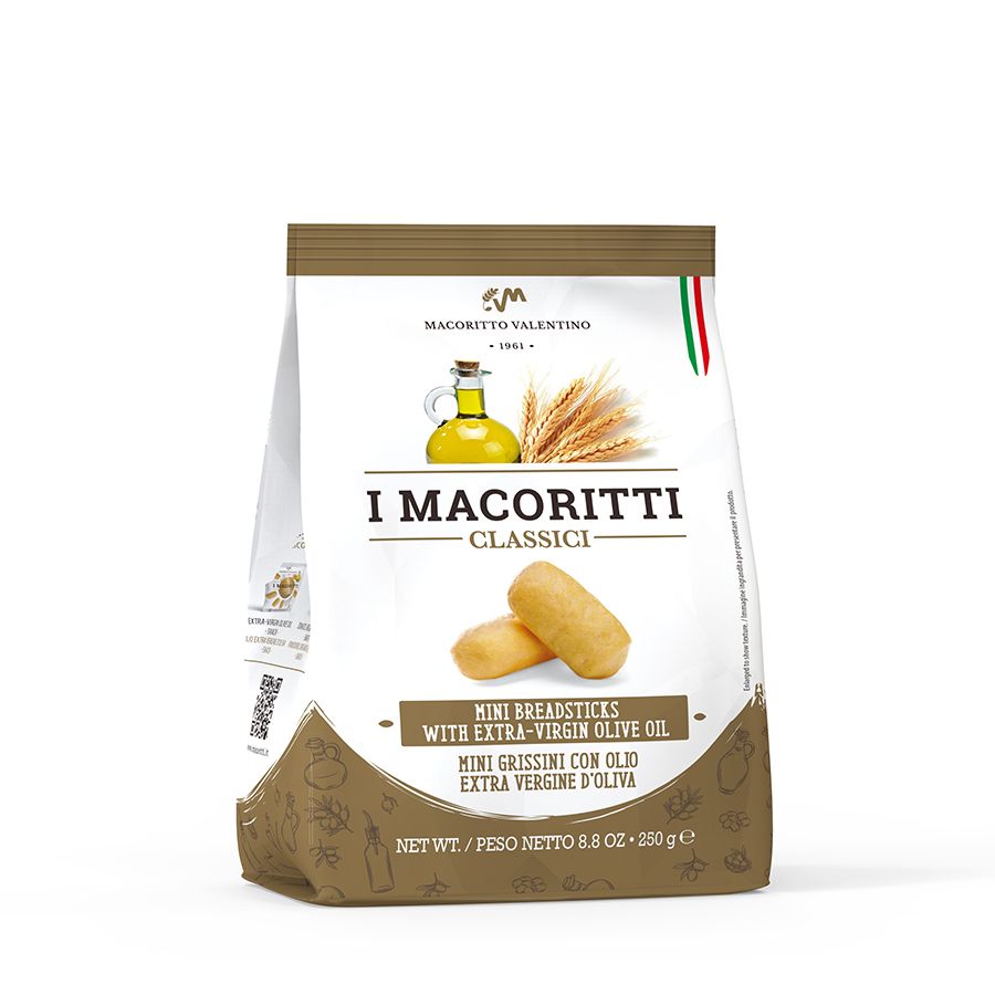 Wholesale I Macoritti Classic Minibreadsticks with EVOO ().- Bulk