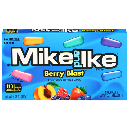 Wholesale Mike And Ike Berry Blast 4.25 Oz Theater Box- Bulk