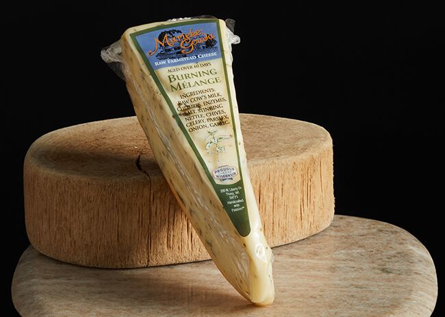 Wholesale Burning Nettle Melange 2-4M Cheese 16 lb- Bulk