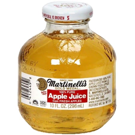 Wholesale Martinelli 24/10Oz Apple Juice- Bulk