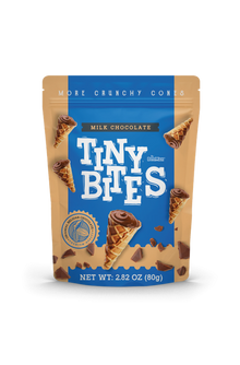 Wholesale BeeMax Tiny Bites Milk Chocolate Waffle Cones – 2.82 oz- Bulk