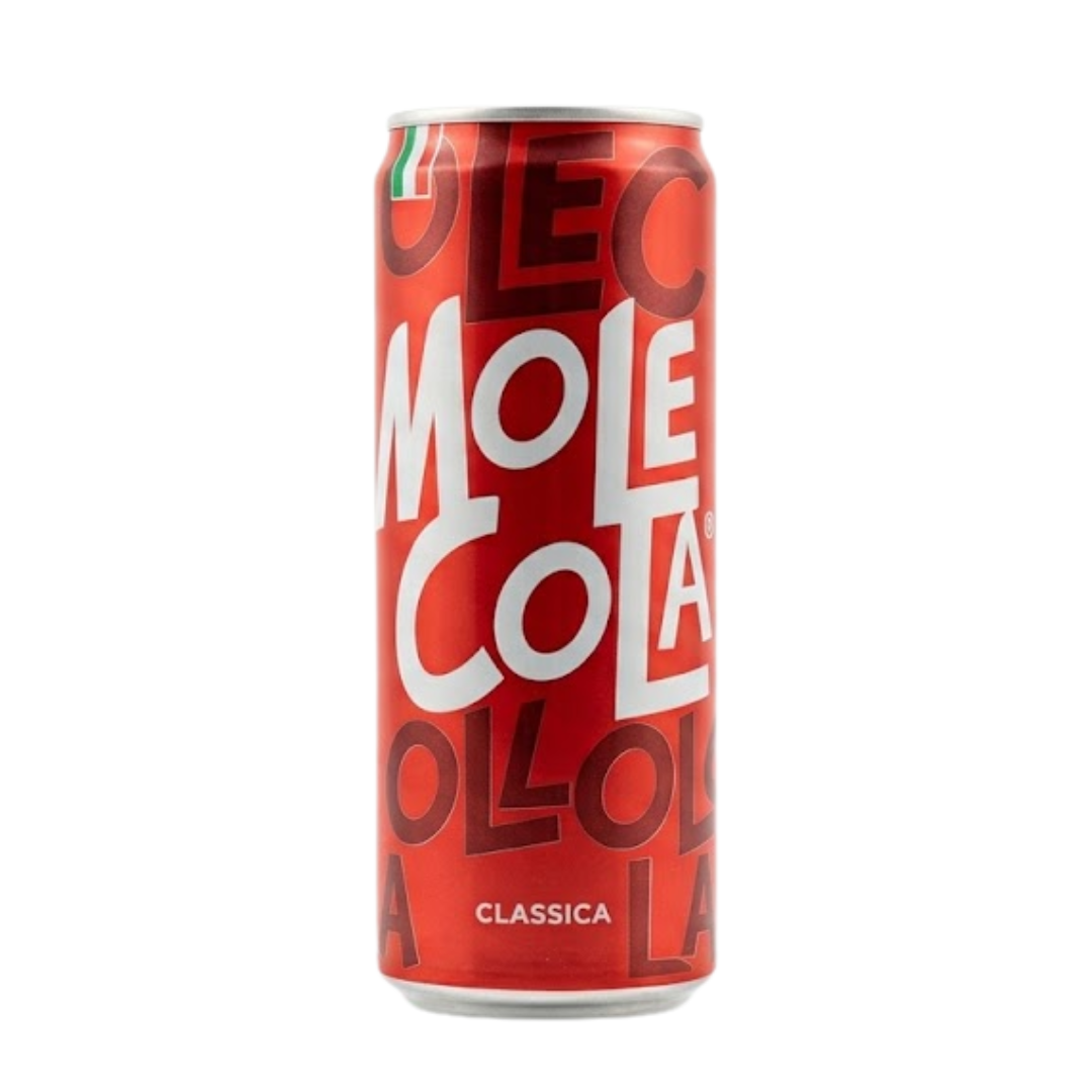 Wholesale MoleCola Classic Italian Cola Drink - 330ml Can- Bulk