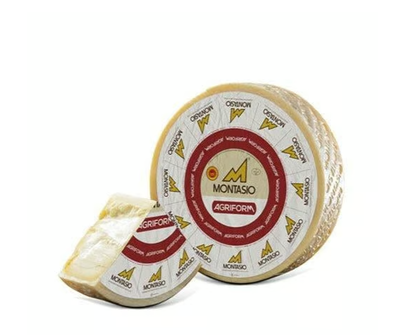 Wholesale Guffanti Montasio Mezzano Semi-Hard Cheese 15 LB Wheel- Bulk