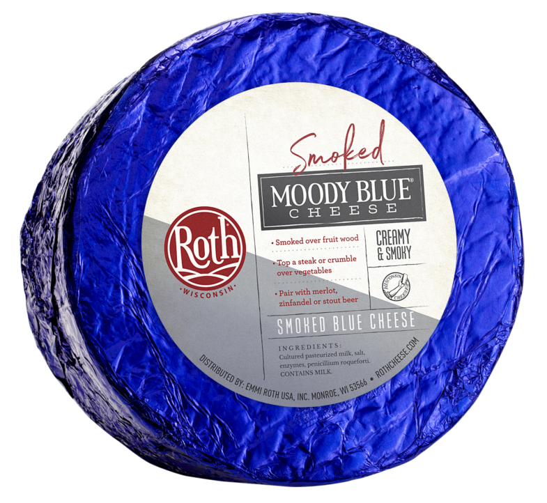 Wholesale Moody Blue® Wheel Cheese 6 lb- Bulk