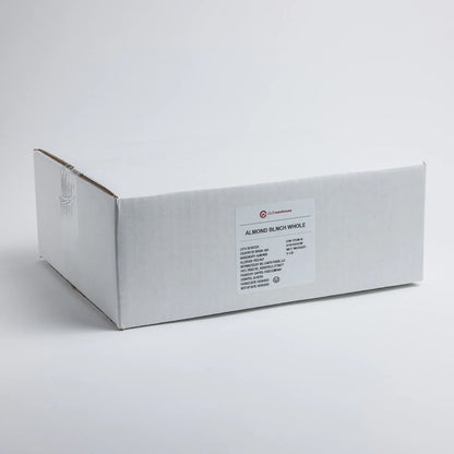 Wholesale BoxNCase Whole Blanched Skin Off Almonds 5lb- Bulk