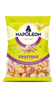 Wholesale Napoleon Assorted Fruit Sours Lemon, Orange, Cherry, Pineapple 5.29 Oz Bags- Bulk