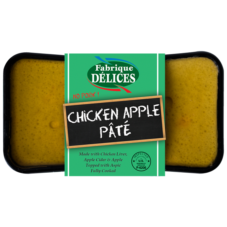 Wholesale Fabrique Delices Chicken Apple Pate 5 LB- Bulk