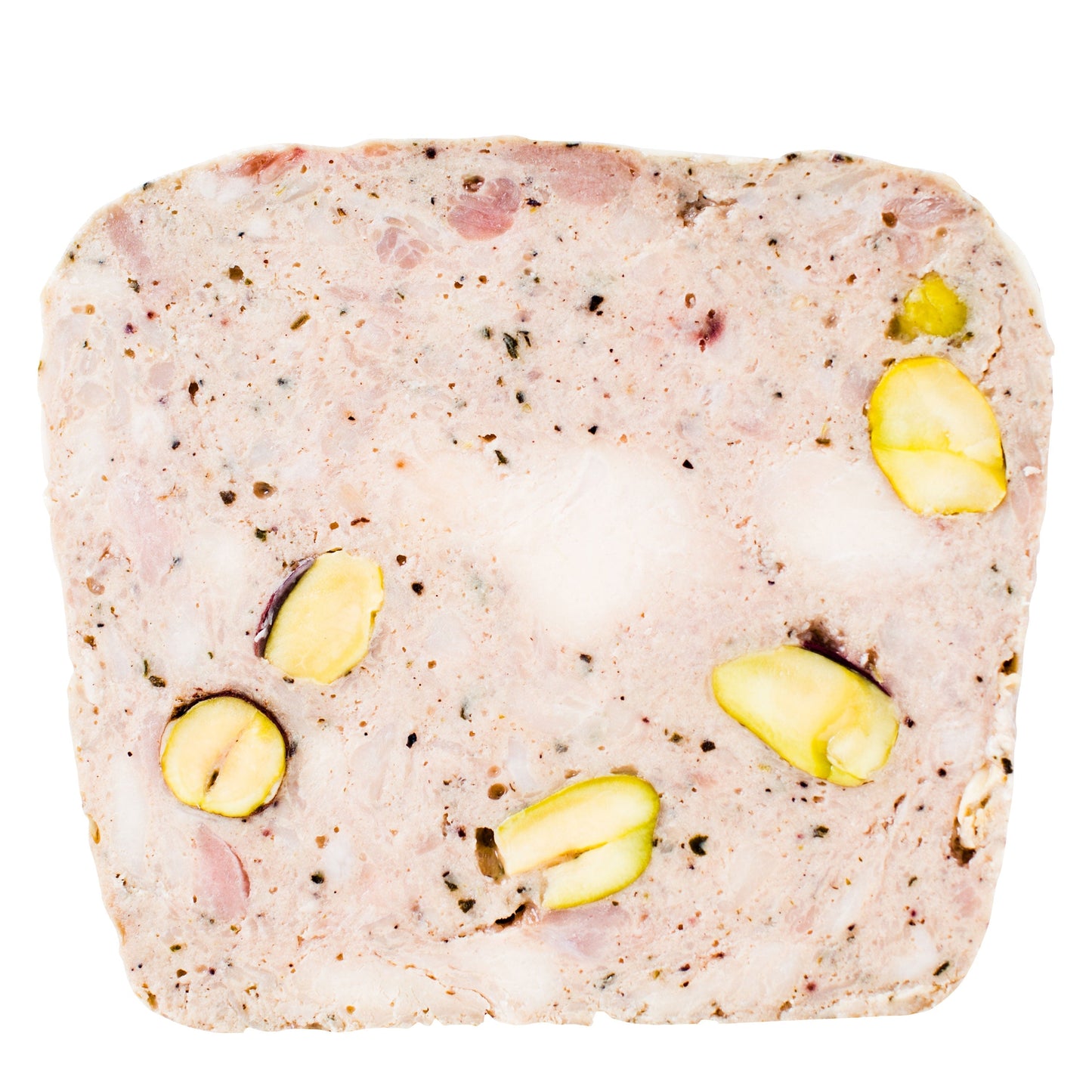 Wholesale Fabrique Delices Chicken Terrine with Pistachios 3.5 LB - Fully Cooked, Ready to Eat- Bulk