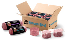 Wholesale National Beef Ground Beef Natural Abf 10lb- Bulk
