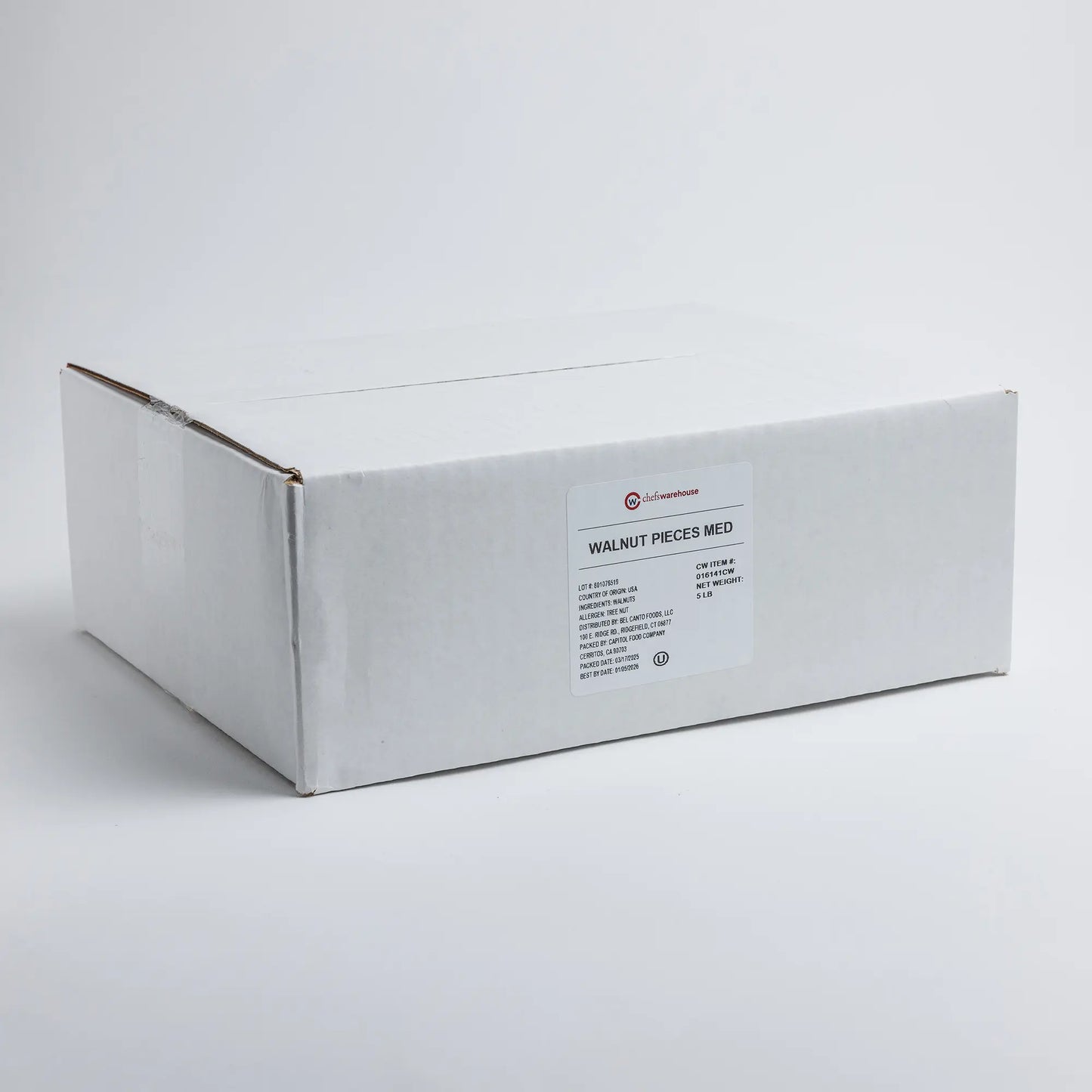 Wholesale BoxNCase Walnut Halves & Pieces 5lb- Bulk