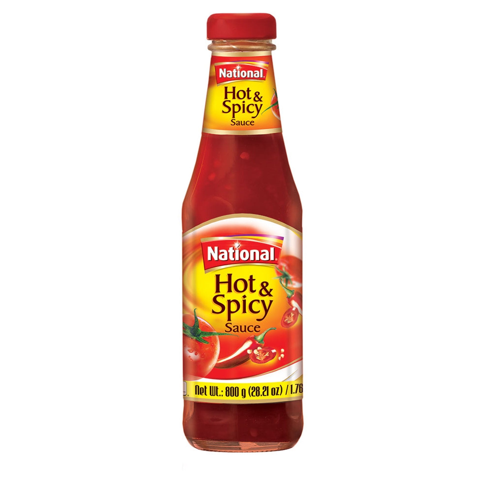 Wholesale National Hot & Spicy Ketchup 800g- Bulk