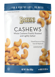 Wholesale Bazzini Nuts Salted Cashews 4lb- Bulk