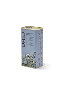 Wholesale OMD Olv Pit Smoked Arbequina EVOO (. drained weight)- Bulk