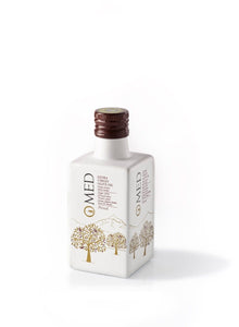 Wholesale Omed 100% Picual EVOO White Bottle Glass- Bulk