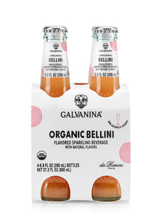 Wholesale Organic Bellini Mocktail Beverages Galvanina 6X4PK- Bulk