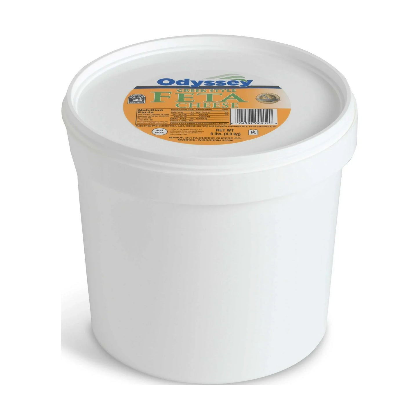 Wholesale Odyssey Case Feta Cheese- Bulk