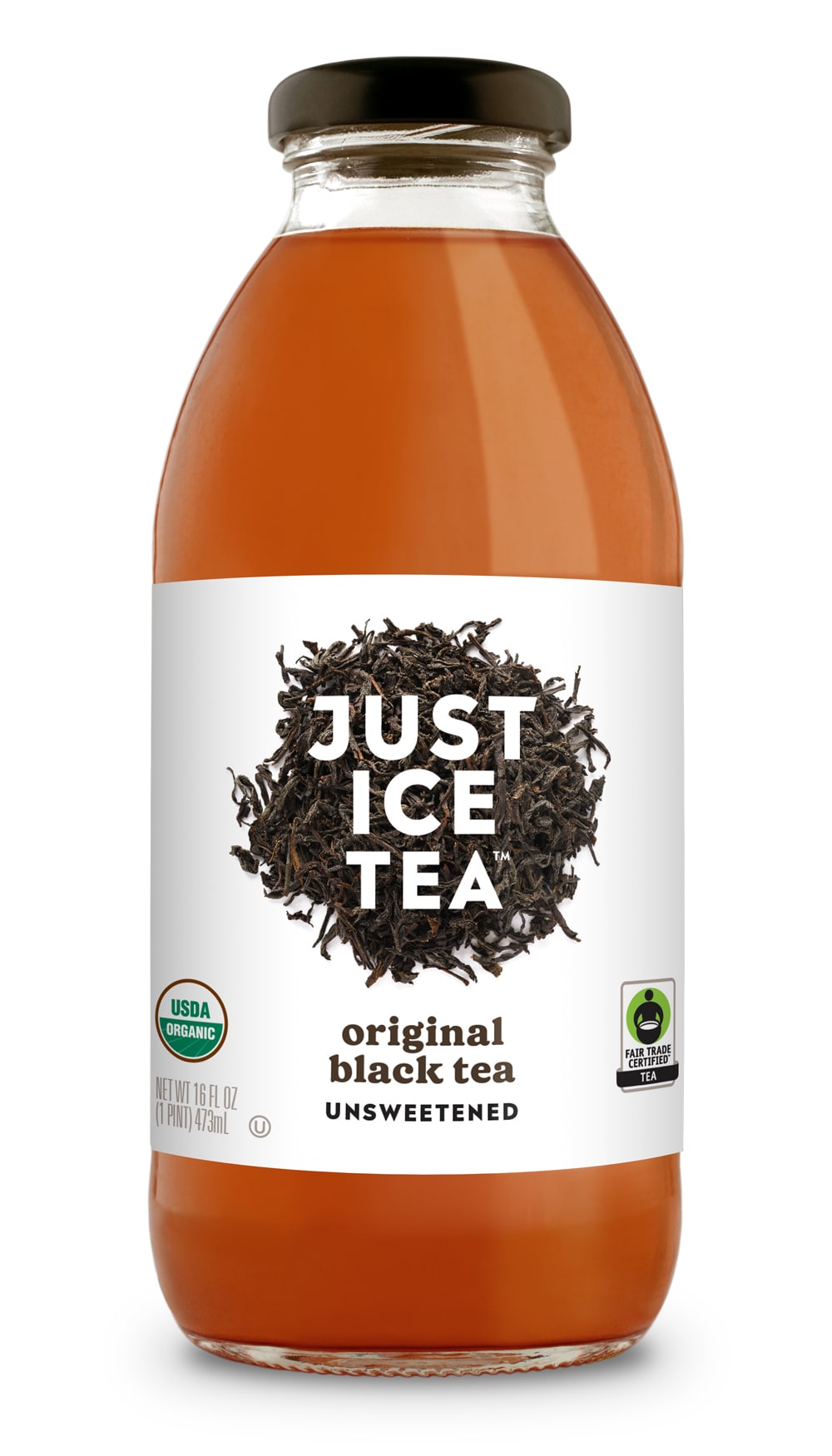 Wholesale Just Ice Tea 12/16Oz Original Black Tea Unsweet- Bulk