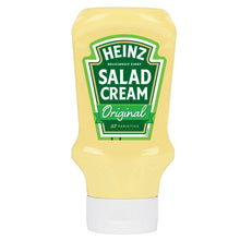 Wholesale Heinz Salad Cream, Top Down, Squeezy Bottle 14.9oz (425g)- Bulk