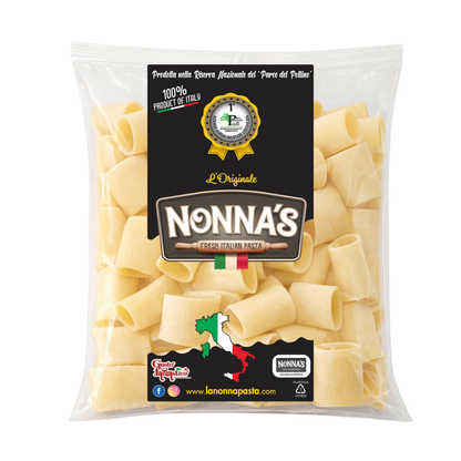 Wholesale Nonna's Fresh Paccheri Pasta- Bulk